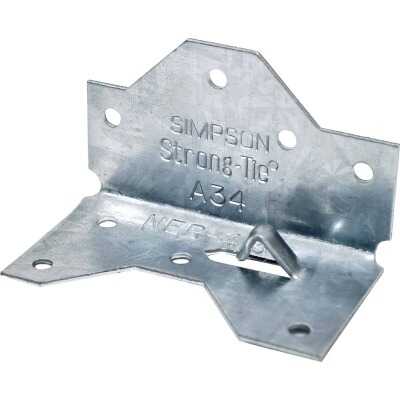 Simpson Strong-Tie ZMax Galvanized Steel 1-7/16 In. x 2-1/2 In. 18 ga Framing Angle