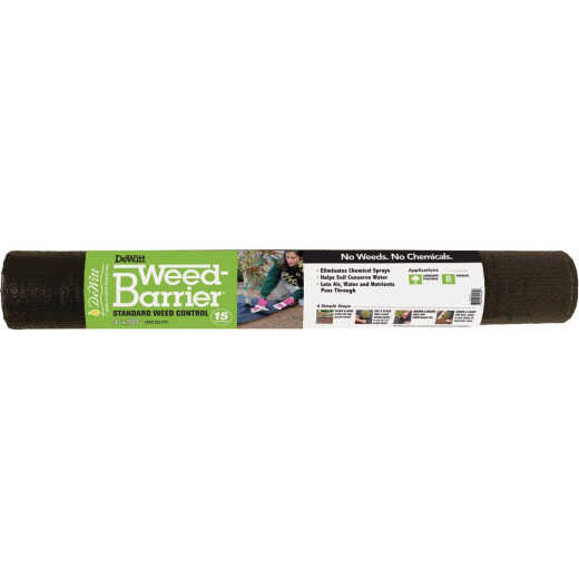 DeWitt Weed Barrier 4 Ft. W. x 50 Ft. L. Pointbond Polypropylene  15-Year Weed Control Landscape Fabric