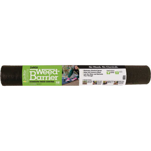 DeWitt Weed Barrier 4 Ft. W. x 100 Ft. L. Pointbond Polypropylene  15-Year Weed Control Landscape Fabric