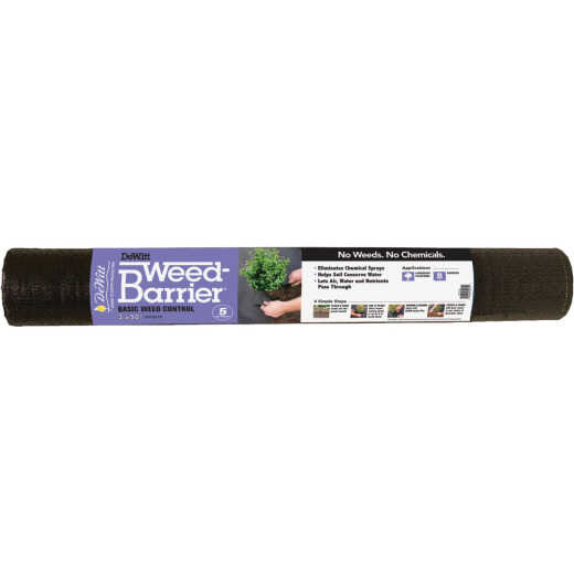 DeWitt Weed Barrier 3 Ft. W. x 50 Ft. L. Pointbond Polyproylene 5-Year Basic Weed Control Landscape Fabric