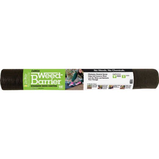 DeWitt Weed Barrier 6 Ft. W. x 50 Ft. L. Pointbond Polypropylene  15-Year Weed Control Landscape Fabric