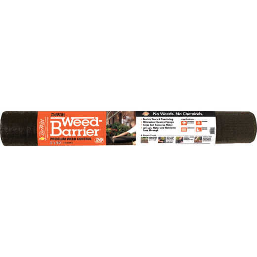 DeWitt Weed Barrier 3 Ft. W. x 50 Ft. L. Polyester 20-Year Premium Weed Control Landscape Fabric